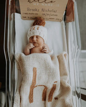 Load image into Gallery viewer, hi. blanket in pecan