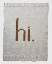 Load image into Gallery viewer, hi. blanket in pecan