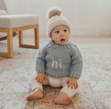 Load image into Gallery viewer, hi. sweater in blue